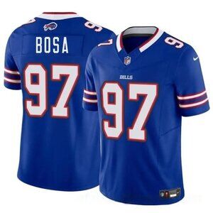 Mens Youths Joey Bosa Blue Vapor Stitched Jersey